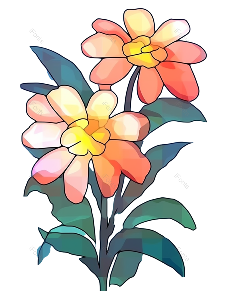 叶子图片,装饰元素,母亲节PNG,清新免抠素材